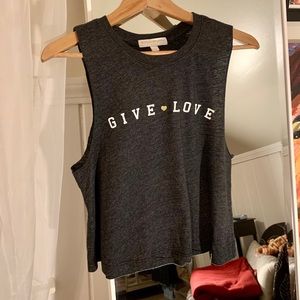 Spiritual Gangster Give Love Yoga Tank